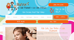 Desktop Screenshot of bratpacksalon.com
